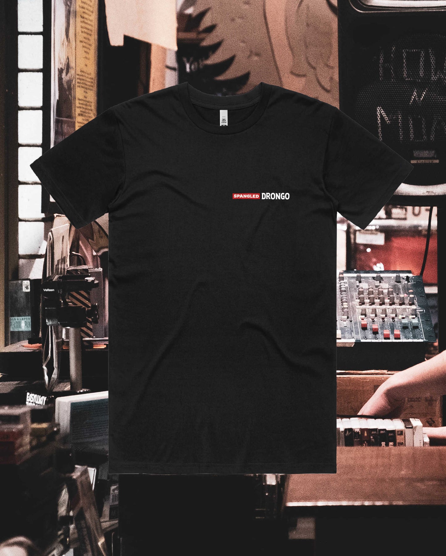 Drongo OG Black Tee – Spangled Drongo Brewery